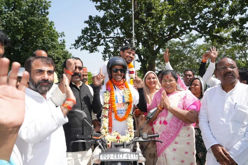 सेवा संकल्प अभियान के सेवा यात्रियों का मंत्री श्रीमती उईके ने किया स्वागत